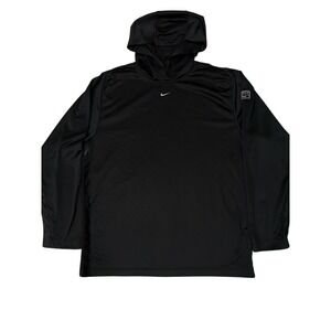 Nike Basketball‎ Hoodie Mens Large Black Lightweight Training Top